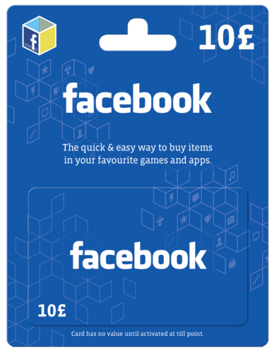 Hediye Kartı Satın Alın: Facebook Gift Card